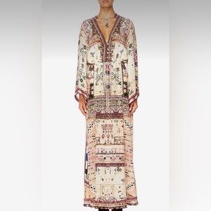 Camilla Beaded Neckline Maxi Dress
